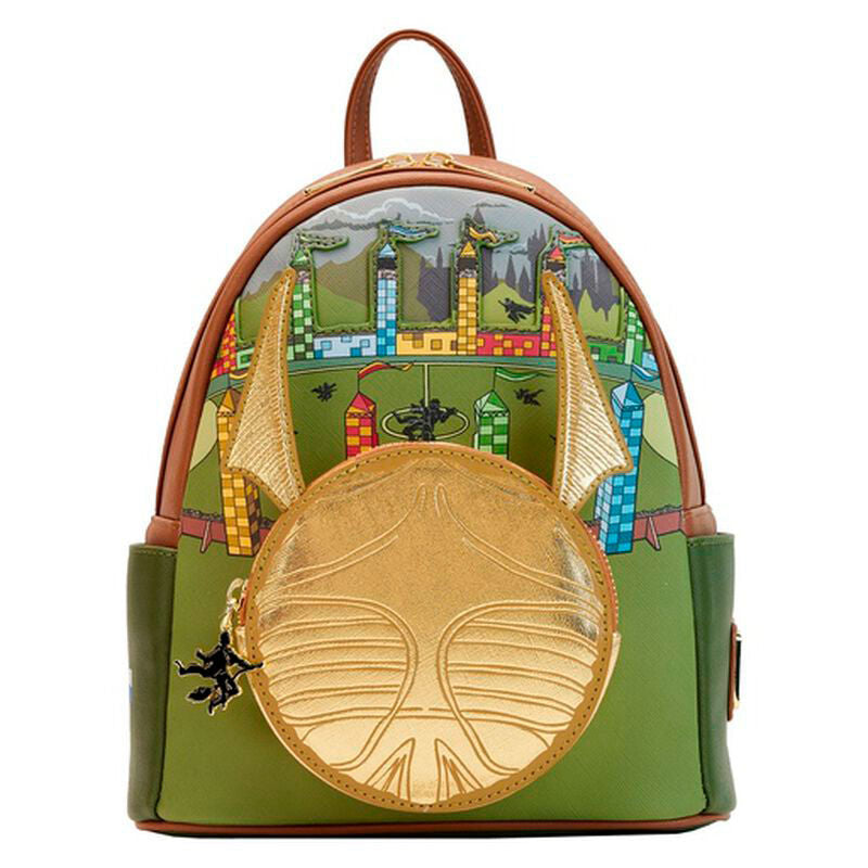 Loungefly Harry Potter Golden Snitch backpack 26cm